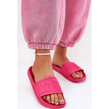 Dámské pantofle Dámské Pěnové Šlapky Big Star MM274718 Barva: Růžová, Velikost: 36