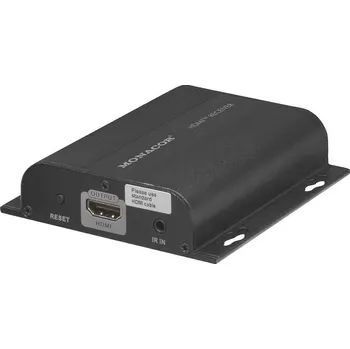 Síťový kabel Monacor INS-100R LAN (až 100 Mbit/s) přídavný přijímač přes síťový kabel RJ45 100 m