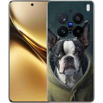 Pouzdro na mobilní telefon Gelový kryt mmCase na Vivo X200 Pro 5G - buldoček