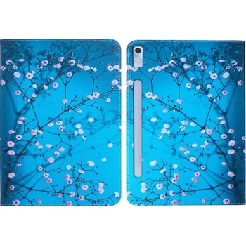 Pouzdro na tablet VSECHNONAMOBIL 104474 ART Zaklápěcí pouzdro pro Lenovo Tab P11 Pro Gen 2 APRICOT BLOSSOM