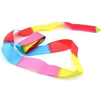 Gymnastický míč Gymnastická stuha 6 metrů bílá