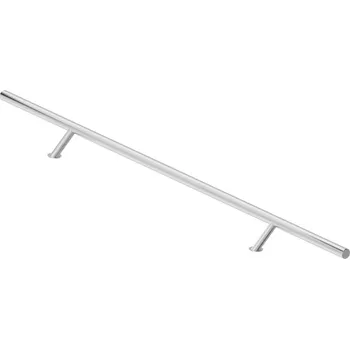 Dveřní kování Madlo 170/100 kulaté šikmé jednostranné Nerez