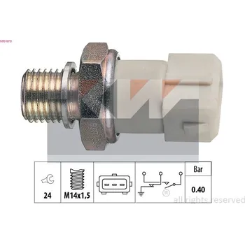 Olejový tlakový spínač KW 500 070