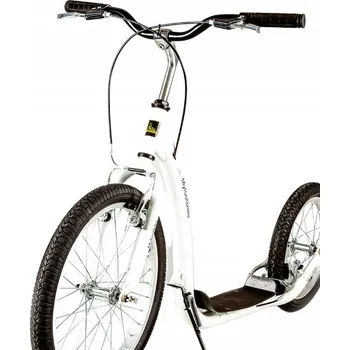 Koloběžka KOLOBĚŽKA MYFOOTBIKE TRIP 20/16 BÍLÁ PRO DĚTI I DOSPĚLÉ