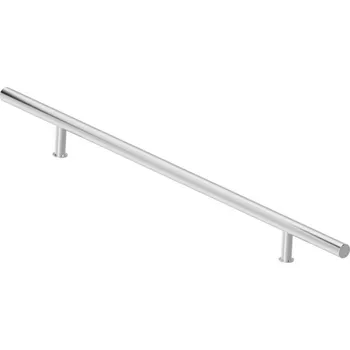 Dveřní kování Madlo 120/80 kulaté jednostranné Nerez