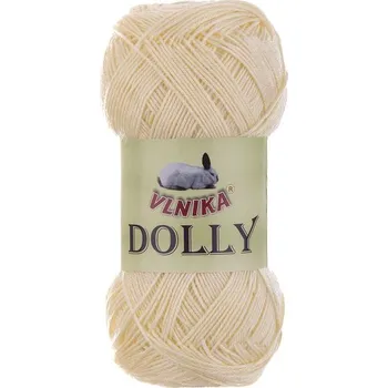 Příze Dolly, 528, světle žlutá