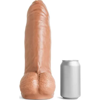 Dildo Mr. Hankey’s Toys Chorizo n’ Eggs XXL, prémiové silikonové dildo s Vac-U-Lock 30,5 x 9,2 cm