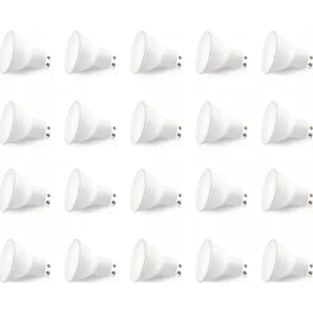 Žárovka 20x LED žárovka GU10 1W 4000K Neutrální bílá LLS Sada 20ks