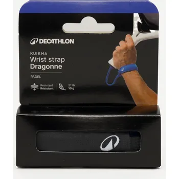 Raketový sport KUIKMA Popruh k raketě na padel Kuikma ČERNÁ