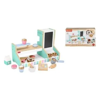 Dřevěná hračka Fisher-Price. Drewniana kawiarenka