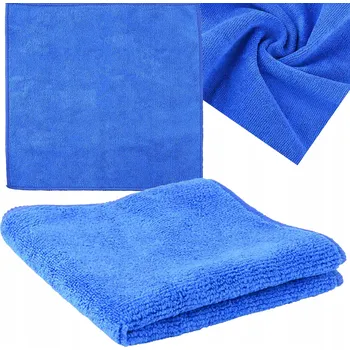 Utěrka Modrá utěrka z mikrovlákna 30x30 cm, 330 GSM