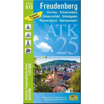 ATK25-G13 Freudenberg (Amtliche Topographische Karte 1:25000) - Landesamt für Digitalisierung, Breitband und Vermessung
