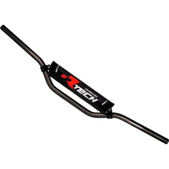 řídítka (Pit B. MINI) o průměru 22 mm s hrazdou a chráničem, RTECH (černá)