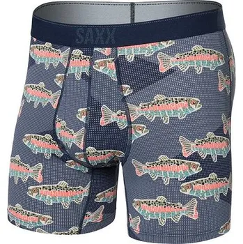 Boxerky Boxerky SAXX QUEST QUICK DRY MESH BOXER BRIEF FLY Man velikost L