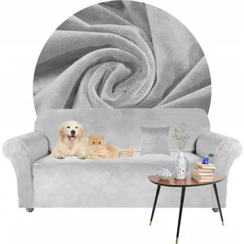 Napínací potah Potah na pohovku (kanape) Domidekor šedý