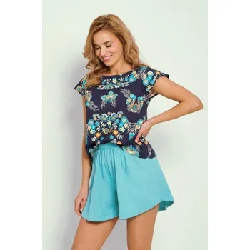 Dámské pyžamo Dámské pyžamo 3331-Jodie, krátký rukáv, vel. S, M, L, XL