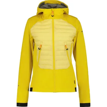 Dámská softshellová bunda Bunda softshellová Icepeak Deerton Velikost: 40 žlutá