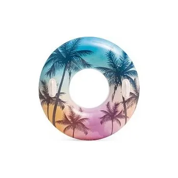 Nafukovací kruh Kruh plavecký S DRŽADLY Intex 58263 bílá