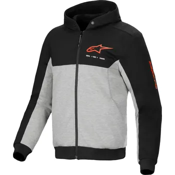 Sportovní oblečení Mikina na motorku Alpinestars Chrome V2 Sport černo-šedá 2XL