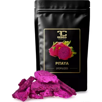 Sušené ovoce Mrazem sušené ovoce, lyofilizované plátky EXOTICKÁ PITAYA 50gr