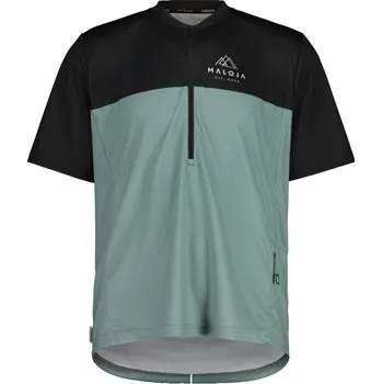 cyklistický dres Dres Maloja Dres Maloja BarettiM. Allmountain 1/2 pánský kr.r. sage multi L L