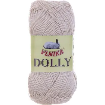 Galanterie Příze Dolly, 521, bílá káva