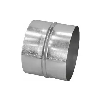 Vzduchotechnika Vsuvka spojka pro spiro potrubí ventilace pozink průměr 100 mm