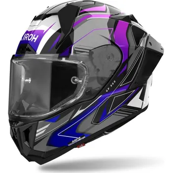 Helma na motorku Přilba GP800 Must, AIROH (modrá lesklá) 2026 XS