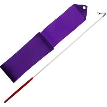 Gymnastický míč Gymnastická stuha+tyčka junior mix barev Růžová