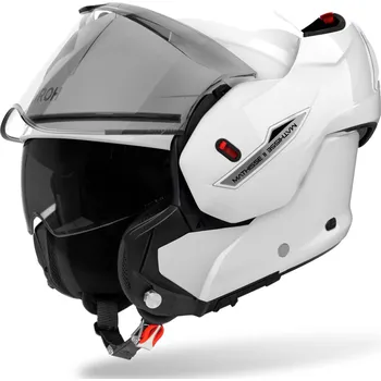 Helma na motorku Překlápěcí helma na motorku Airoh Mathisse 2 Color bílá XL