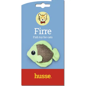 Hračka pro kočku Husse Firre, 1 ks | Hračka pro kočky ve tvaru ryby