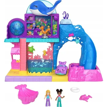 PANENKA POLLY POCKET AKVÁRIUM S SHANI herní set pro děti +4 roky