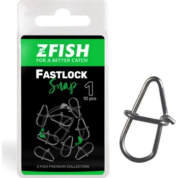 ZFISH Karabinka Fastlock Snap - Velikost 1/9Kg