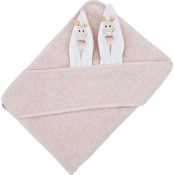 EKO dětská osuška myška balerínka růžová