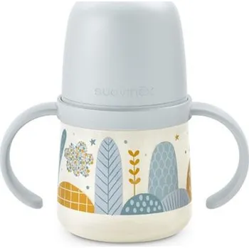 Kojenecká láhev SUAVINEX první láhev s oušky Dreams 150ml modrá