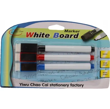 Popisovač na bílou tabuli, vícebarevný Adar, 3 ks