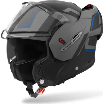 Helma na motorku Přilba MATHISSE 2 Genius, AIROH (modrá matná) 2026 M