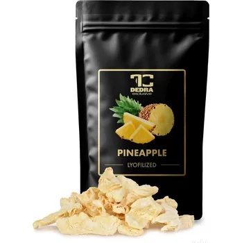 Sušené ovoce DEDRA TROPICKÝ ANANAS - lyofilizované plátky, ovoce sušené mrazem, 50 g
