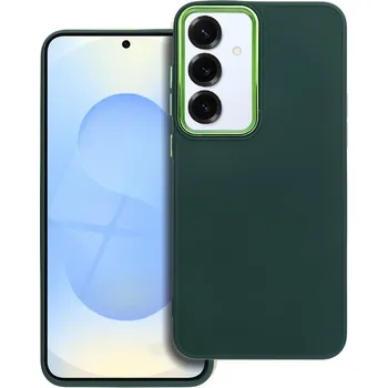 Náhradní kryt pro mobilní telefon Kryt Frame Case Samsung Galaxy S25 Plus Green