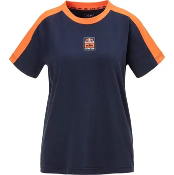 Dámské tričko Triko grid, red bull ktm dámské (modrá, oranžová, vel. m)