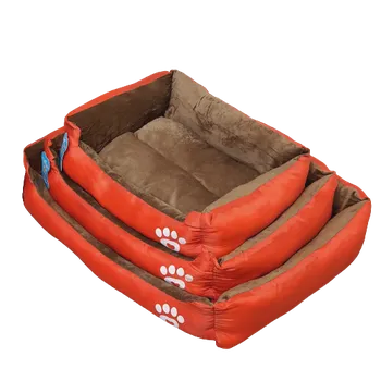 Pelíšek pro psa Pelíšek pro psa tlapka, červená, velikost L,M,S