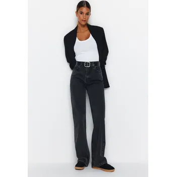 Dámské džíny Dámské džíny Trendyol Trendyol černá 2399893