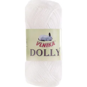 Galanterie Příze Dolly, 500, bílá