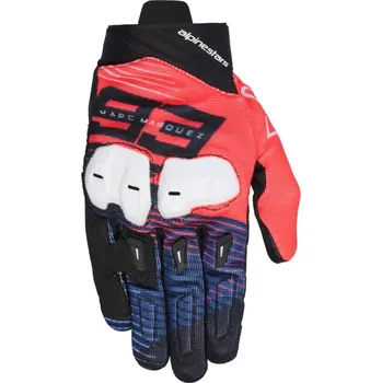 Moto rukavice Rukavice SP X 1 MM93 kolekce, ALPINESTARS (červená fluo/modrá/černá/bílá) 2026 L