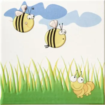 Obklad TUBADZIN PASTEL INZERTO ROBACZKI 2 20X20