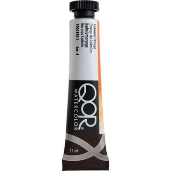 Výtvarná barva QOR Watercolor 7000180-1 Akvarelová barva Cadmium Orange 11 ml 1 ks