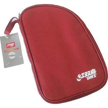 Stolní tenis ostatní POUZDRO NA RAKETU NA STOLNÍ TENIS DOUBLE HAPPINES PR301 DOPRODEJ - červená