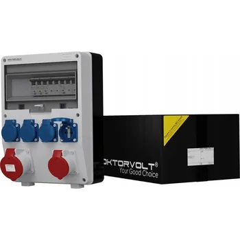 Rozvaděč Staveništní rozvaděč TD-S 32A 16A 4x230V Mennekes Doktorvolt DV-2121-F
