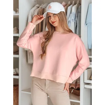 Dámská halenka Dámská halenka one size oversize s přívěskem NUBISS RY2797 Barva: Růžová, Velikost: ONE SIZE