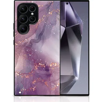 Pouzdro na mobilní telefon VSECHNONAMOBIL 104891 MY ART Ochranný kryt pro Samsung Galaxy S24 Ultra 5G PURPLE (148)